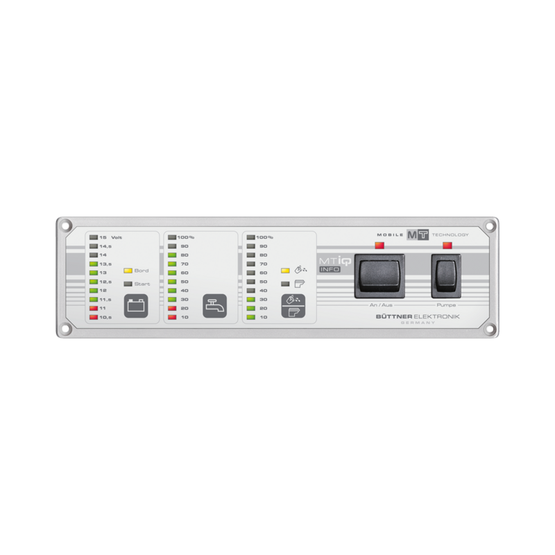 Büttner Elektronik MT Schalter-Panel 4, 12V bei Camping Wagner