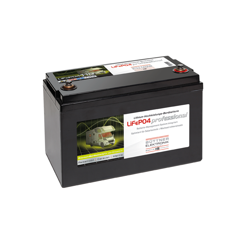 Bordbatterie mit Lithium-Technologie MT-LI - 120 Ah, Batterie 12V Zubehör, Elektrik für Wohnmobile, Batterien, Camping-Shop